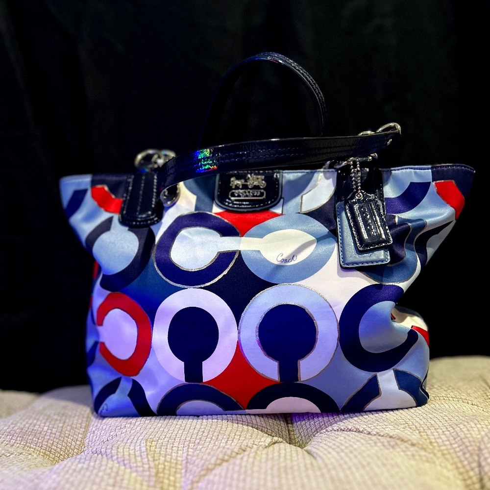 Coach Madison Graphic Op Art bag